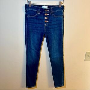 Abercrombie Kids Girls Denim High Rise Denim Jegging Jeans Size 13/14